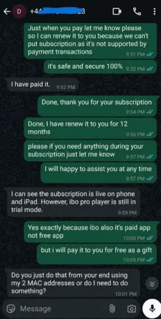 IPTV Free Trial user review on multi-device compatibility