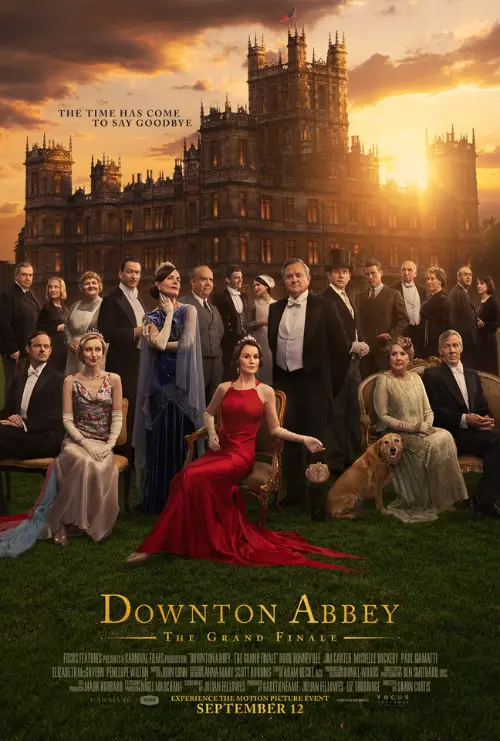 Downton Abbey The Grand Finale movie poster available on IPTV subscription for streaming period drama films in HD and 4K.