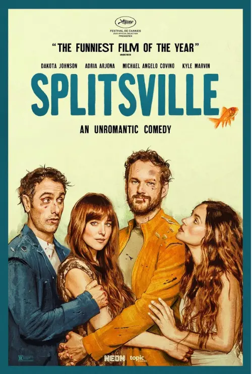 Splitsville movie poster available on IPTV subscription for streaming the latest comedy and drama films in HD and 4K.