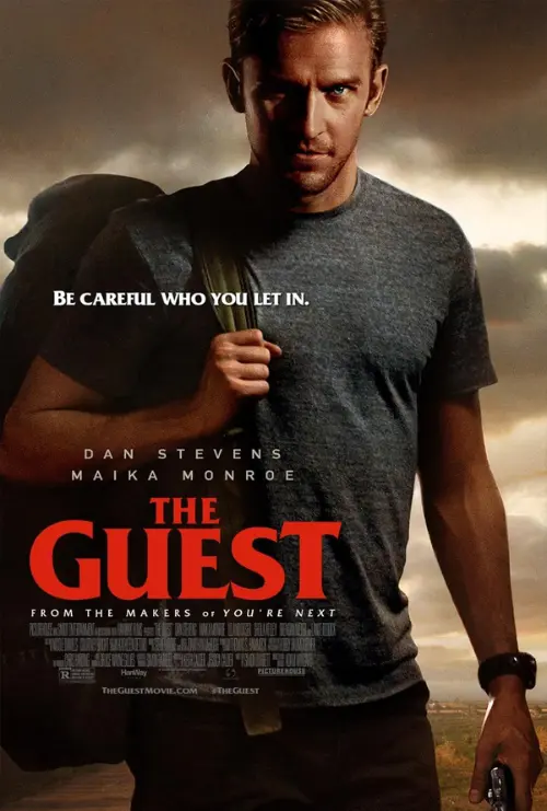 The Guest movie poster available on IPTV subscription for streaming the latest movies in HD and 4K.