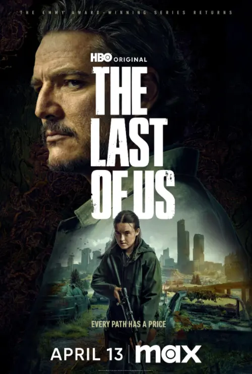 The Last of Us Season 2 poster available on IPTV subscription for streaming the latest TV shows in HD and 4K.