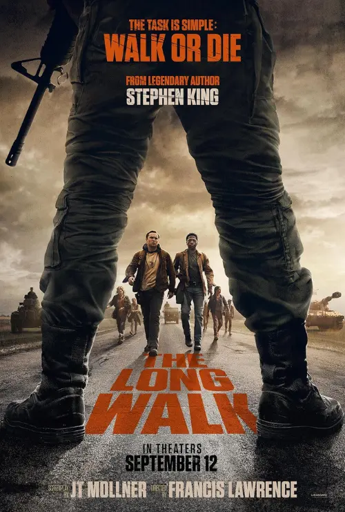 The Long Walk movie poster available on IPTV subscription for streaming the latest movies in HD and 4K.